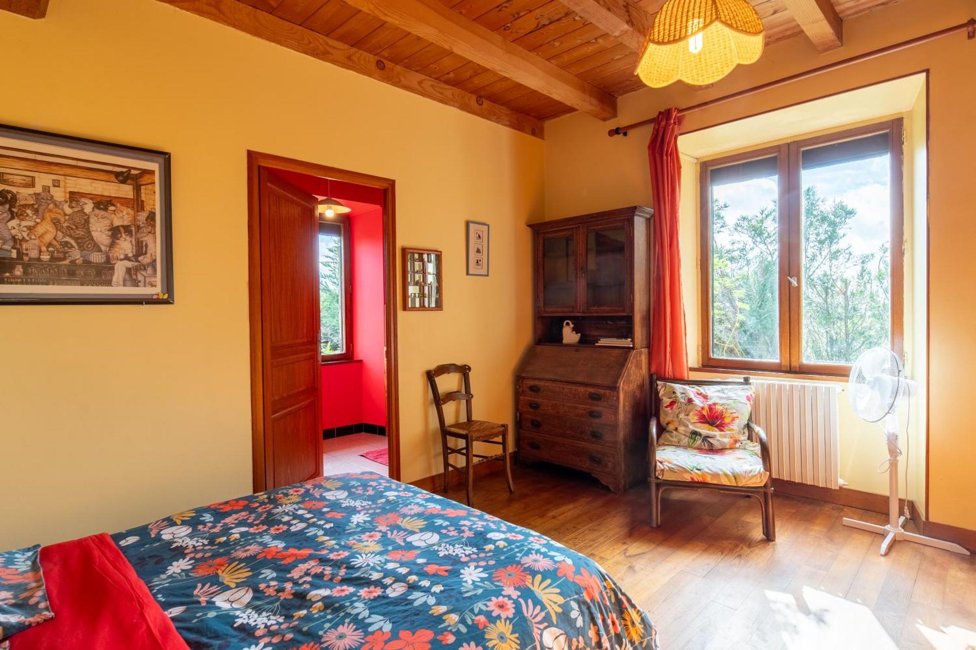 ボナック・ラ・コート La Ferme De Leychoisier Bed & Breakfast エクステリア 写真